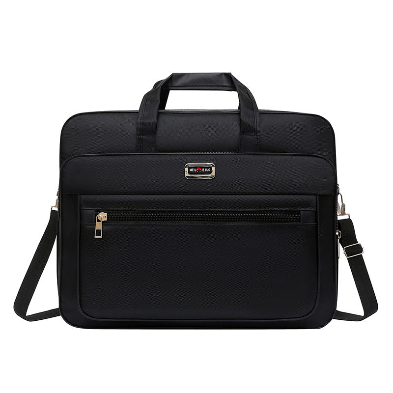Computertaske til mænd - Skuldertaske/Crossbody, stænktæt