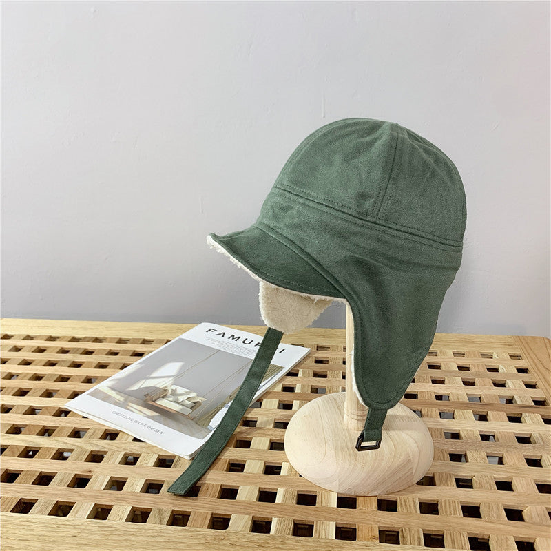 Women's Winter Outdoor Warm Lamb Wool Leifeng Hat
