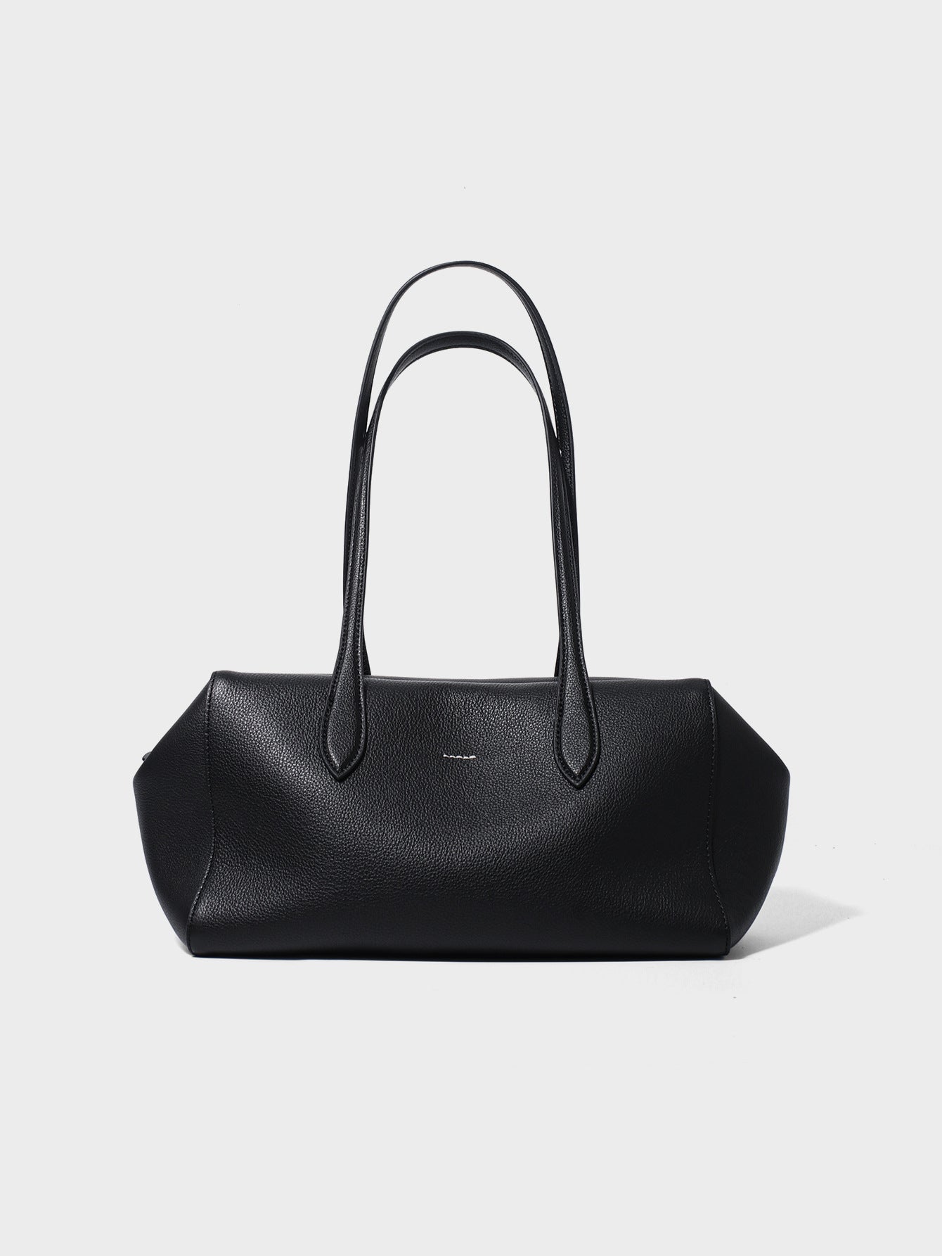 Womens Solid-Color High-Capacity Simple Commuter Tote Bag