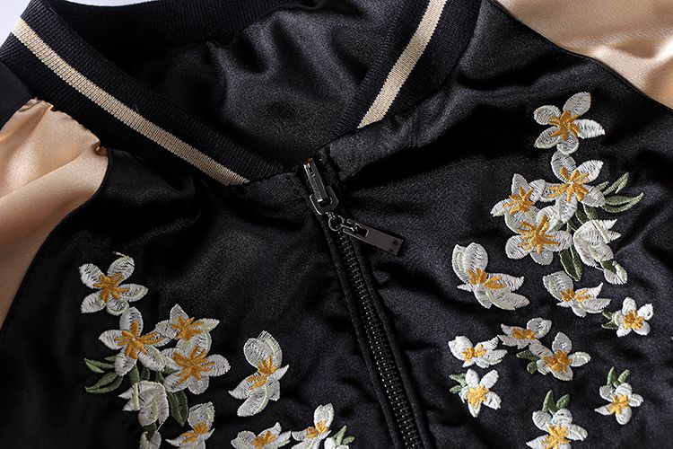 Baseball Suit Men's And Women's Embroidered Yokosuka Jacket