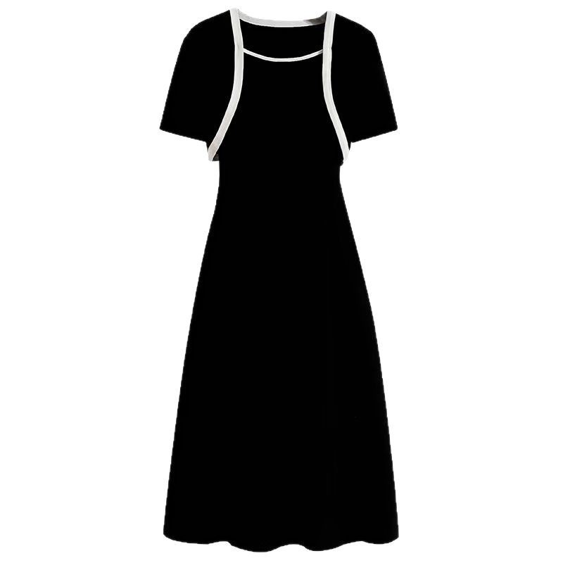 Womens Figure-flattering Versatile Slip Dress