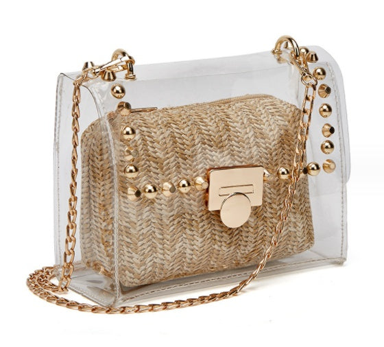 Single Shoulder Crossbody Women's Small Square Bag