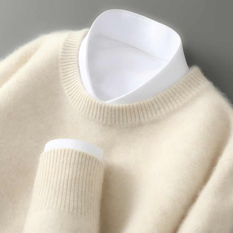 Men's Half-high Collar Thickened Loose Pullover