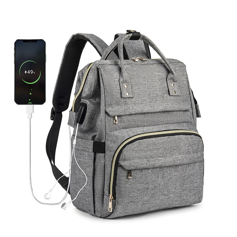 Men's And Women's Business Backpack Multi-function Large-capacity Bag