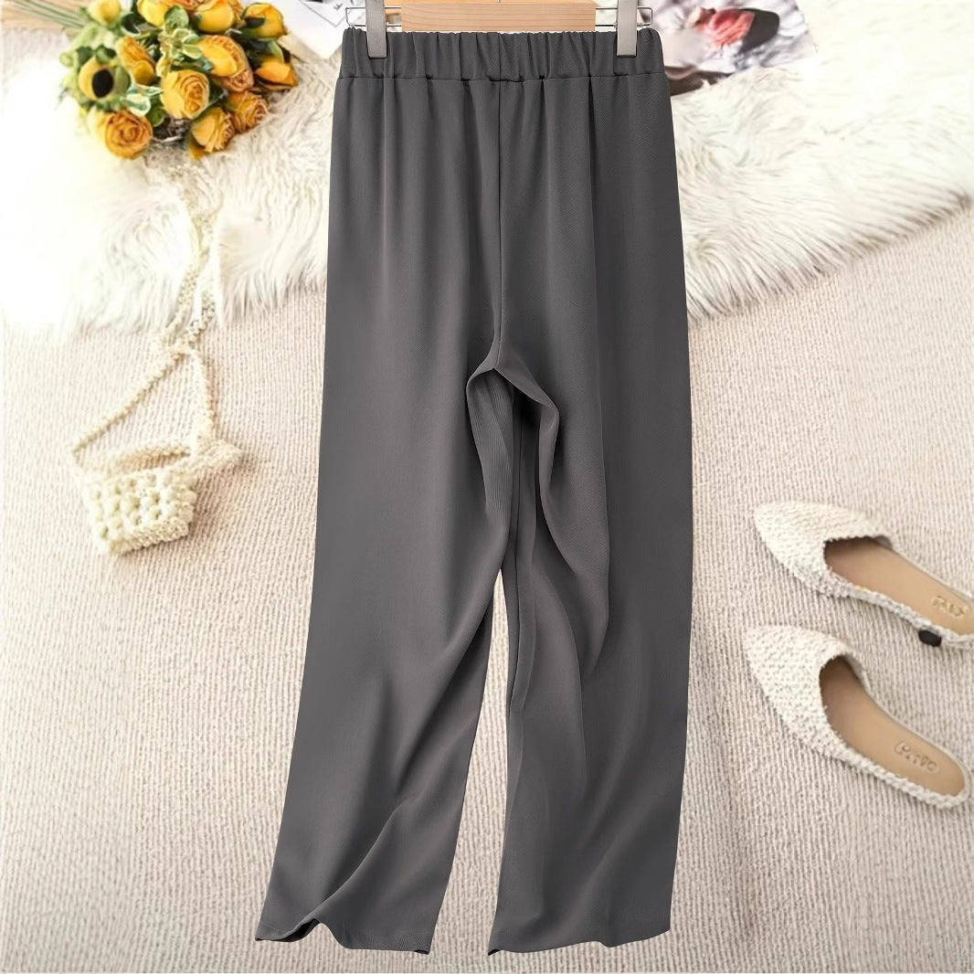 Stylish Western-style Trousers Long Pants With A Simple, Slimming American Design