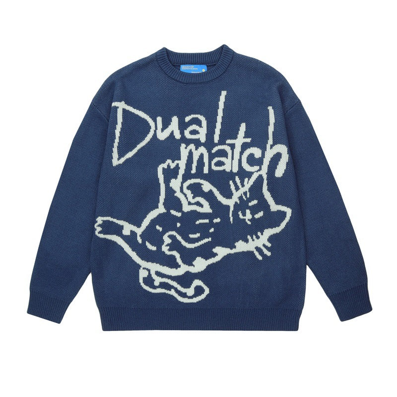 Men's Acrylic Round Neck Sweater