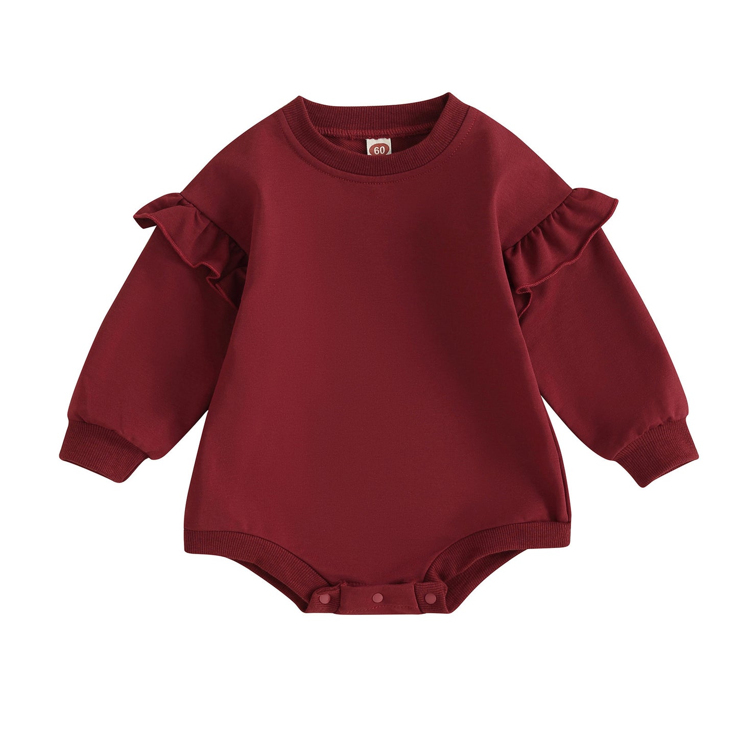 Sweet Ruffled Small Sweater Long Sleeve