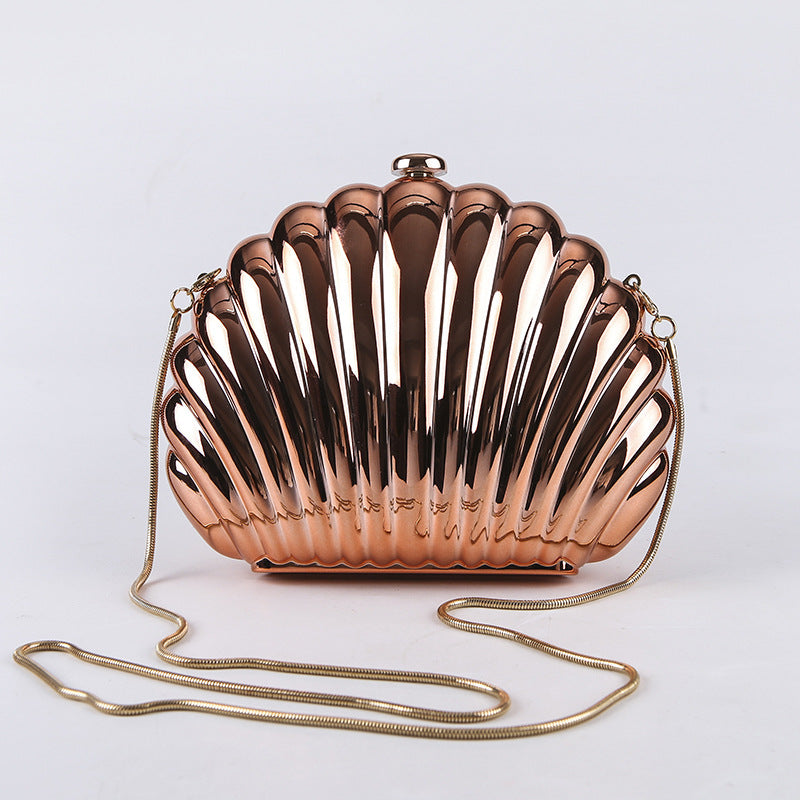 Dinner Candy-colored Shell Hand-held Party Hard Box Bag