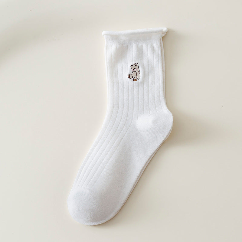 College Style Women's Stacked Socks