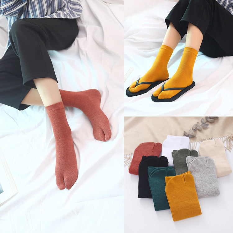 Double Toe Women's Casual And Comfortable Stretch Socks