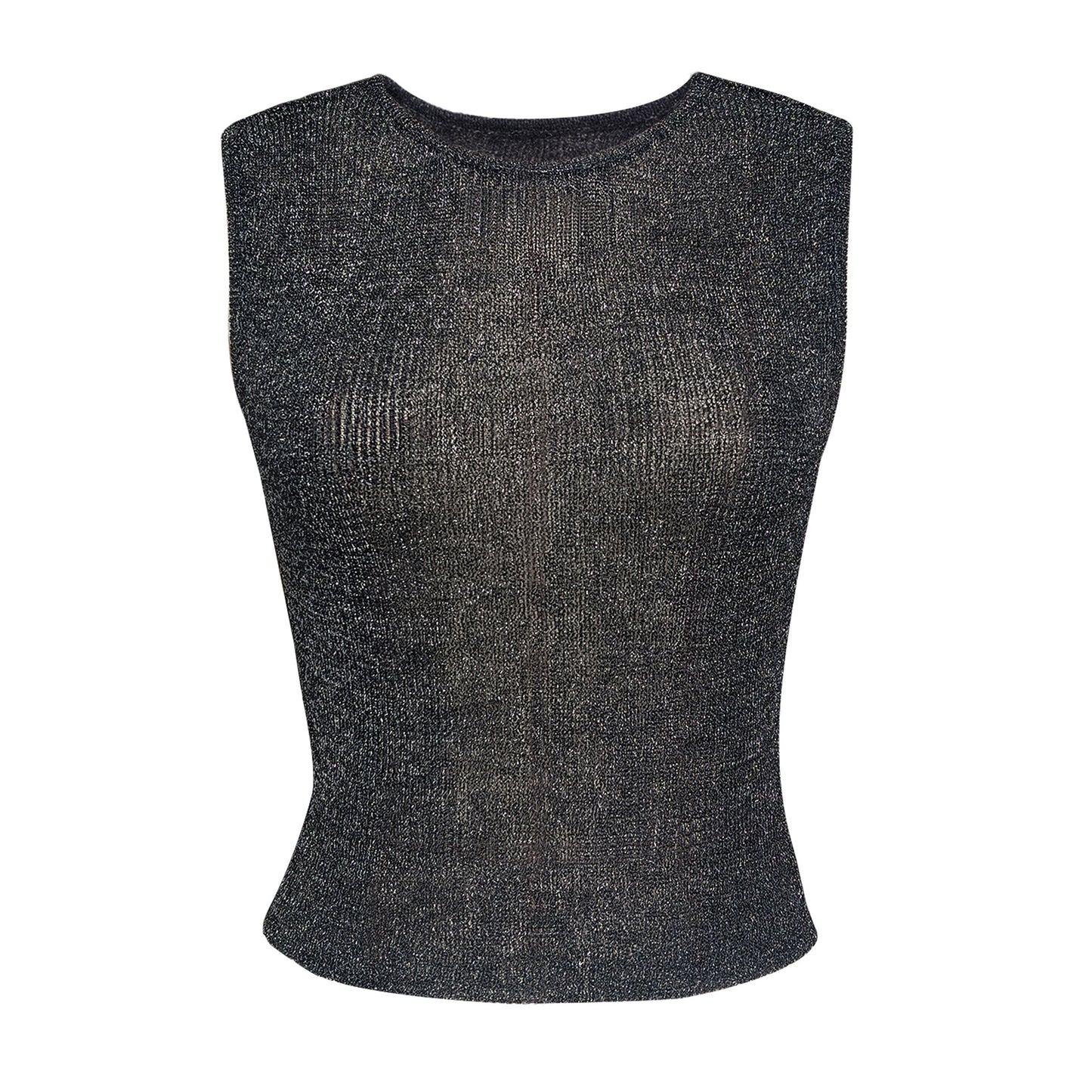 Women's Fashion See-through Vest Top