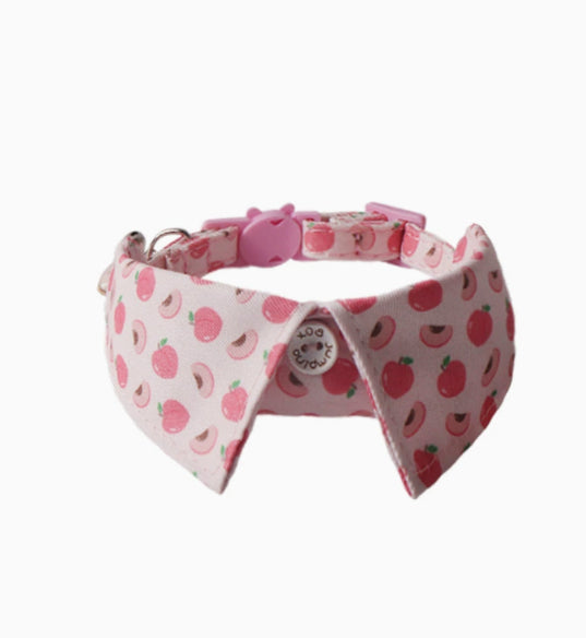Fruit Blossom Series Bow Tie Cat Collar