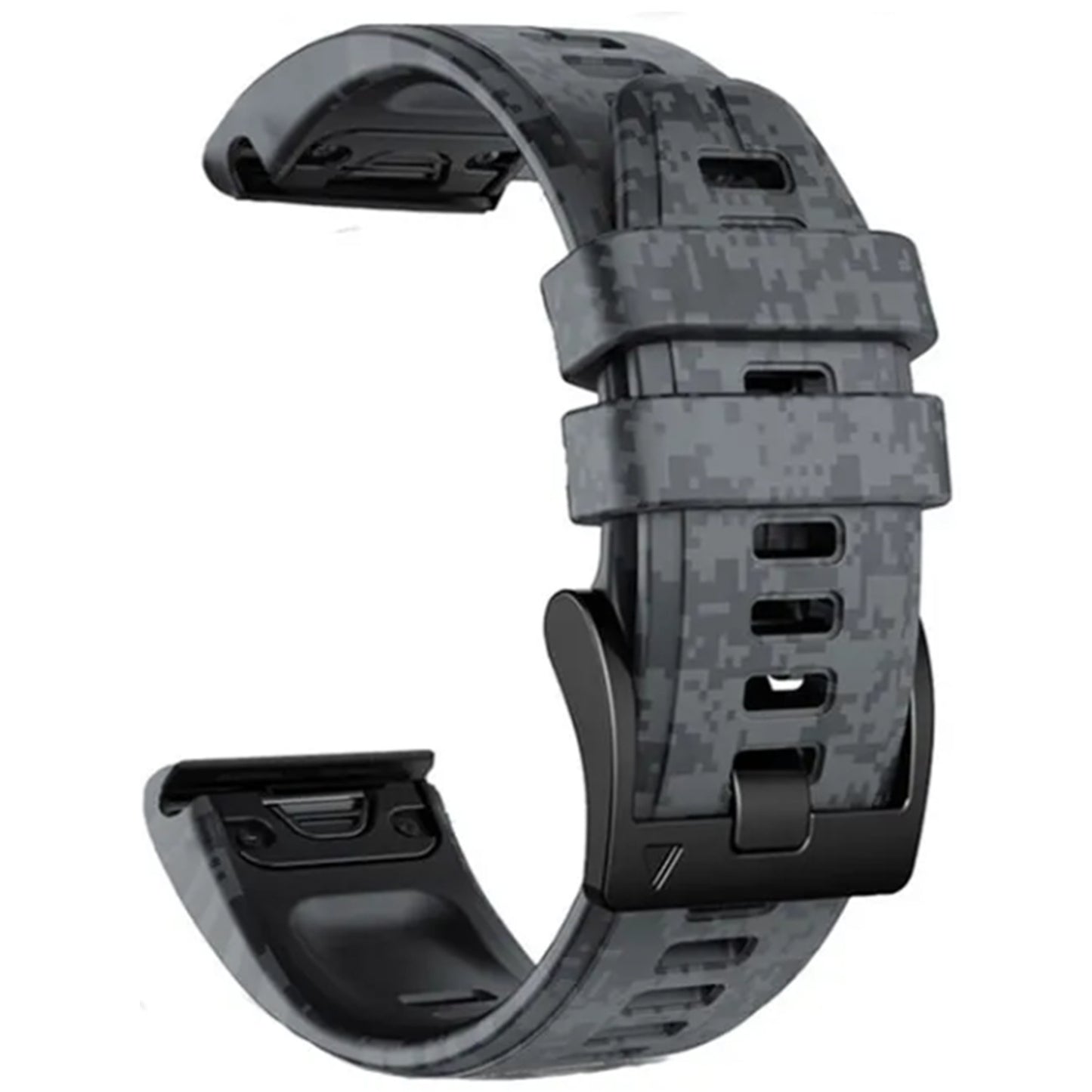 Camouflage Breathable Printed Silicone Strap