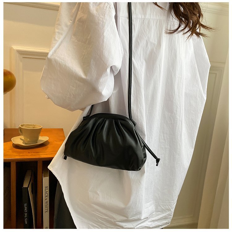 Shoulder Bag Candy Color Dumpling  Messenger Women's