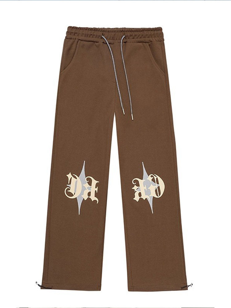 American Style Retro High Street Sports Pants