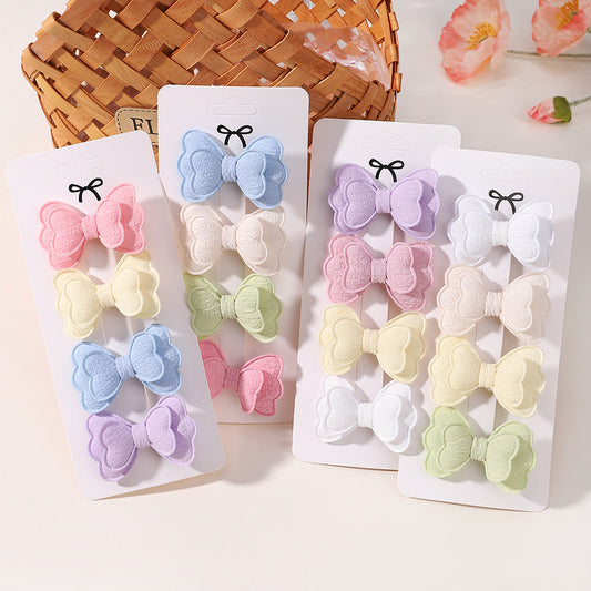 Double Butterfly Barrettes Suit