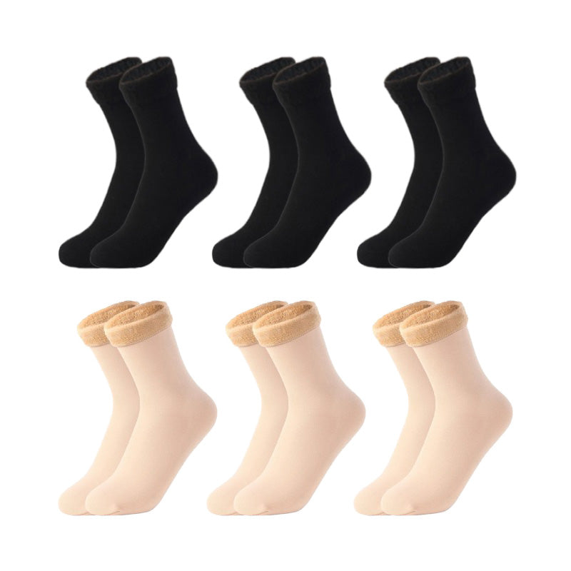 Winter Plush Snow Socks For Antifreeze And Warmth