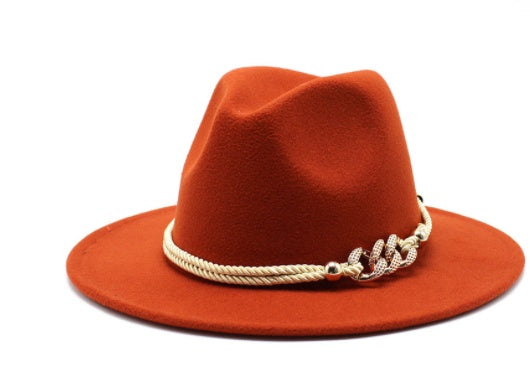 Women's Autumn And Winter British Style Jazz Hat