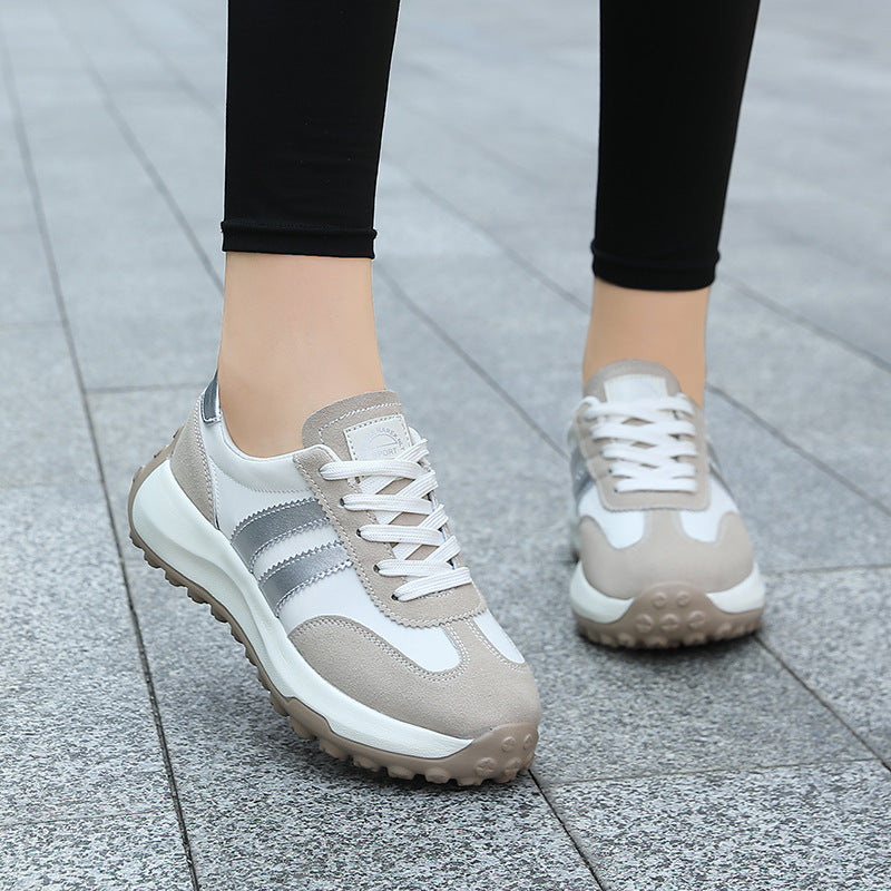 Women's Low-top All-matching And Lightweight Running Shoes Soft Bottom Comfortable Casual