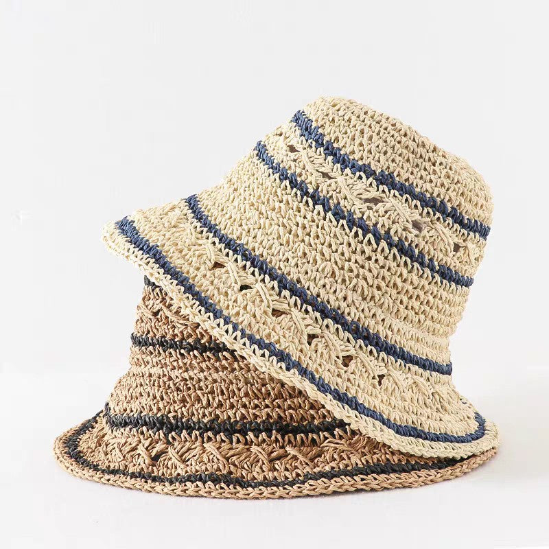 Holiday Foldable Straw Hat Spring New