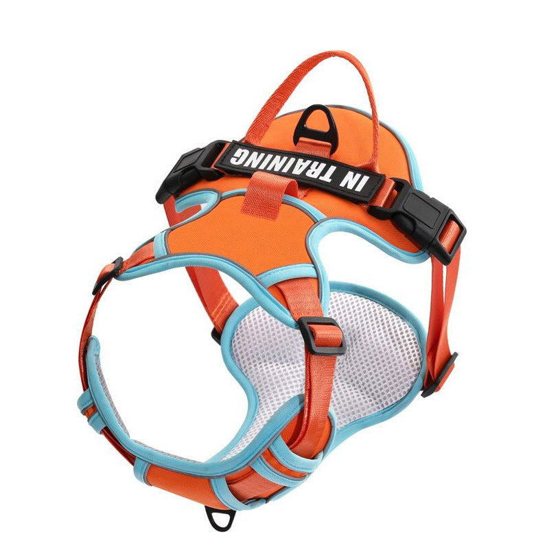 Undershirt Type Small Medium And Large Dogs Reflective Dog Outer Chest Harness To Prevent Breakaway Dog Walking Leash