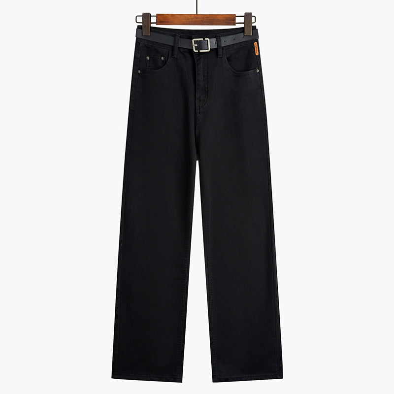 Women's Straight High Waist Loose Jeans