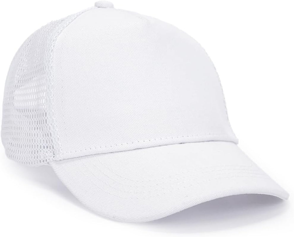 Baseball Cap for Kids-Adjustable Washed Cotton Golf Toddler Hat for Boys & Girls