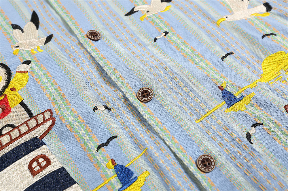 Hip-hop Fashion Niche Loose Shirt Men's Spring And Autumn
