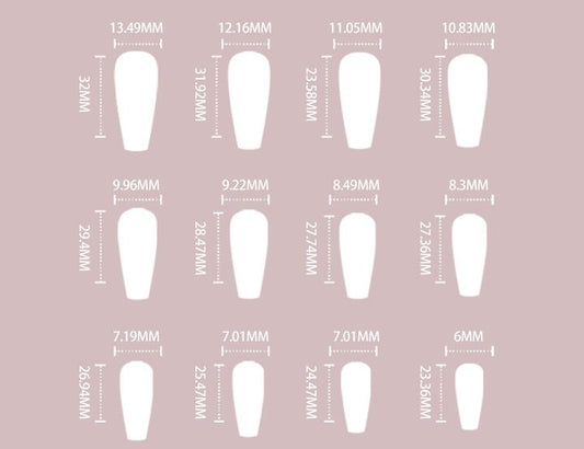 Nail Art Love Nail Patch Six-pointed Star Removable Nail Tip
