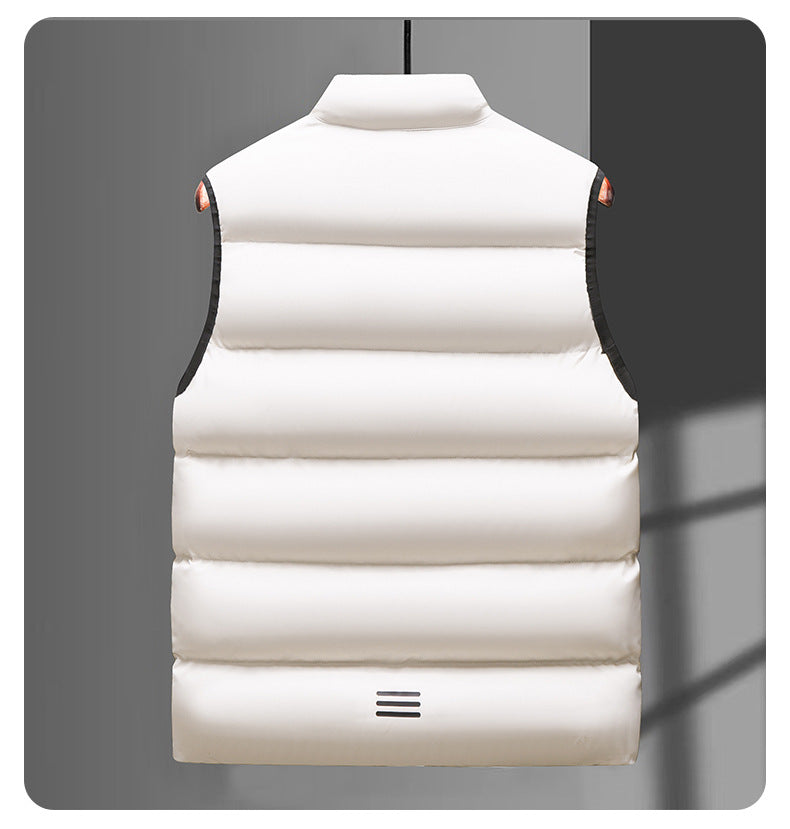 Men's Thickened Casual All-Match Vest Outerwear Cotton Waistcoat