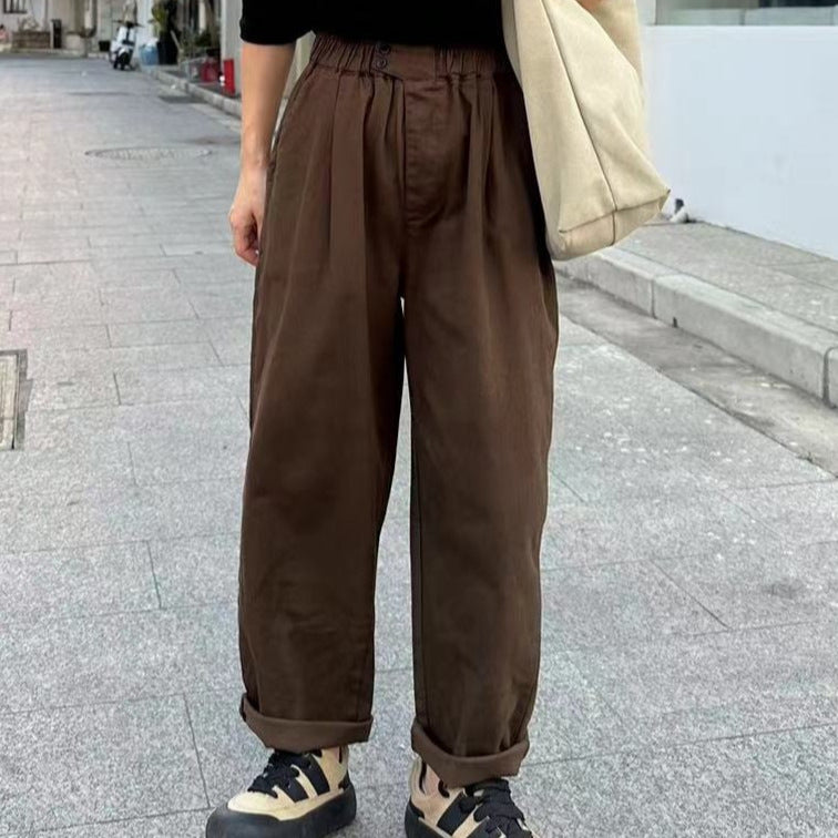 Women's Wide-leg Pants Loose For Fat Girls