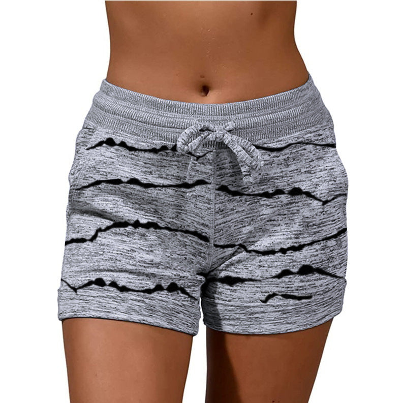 Shorts Yoga Pants Casual Sports Tight Waist Stretch Shorts