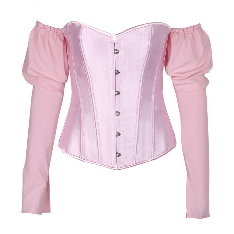 Women's Body Shaping Top Off-shoulder Slim Fit