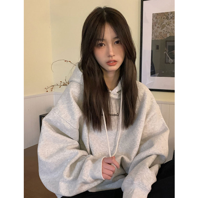 Lazy Wind Loose Korean Version Ins Trendy Coat Top Clothes