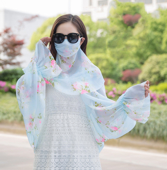 Sunscreen Gloves Female Summer Driving And Riding Thin And Long