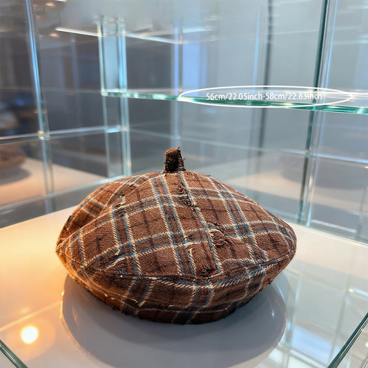 British-style Casual Painter Hat That Is Versatile And Can Show Off Your Face