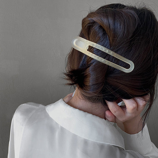 Graceful Korean Acrylic Duckbill Clip