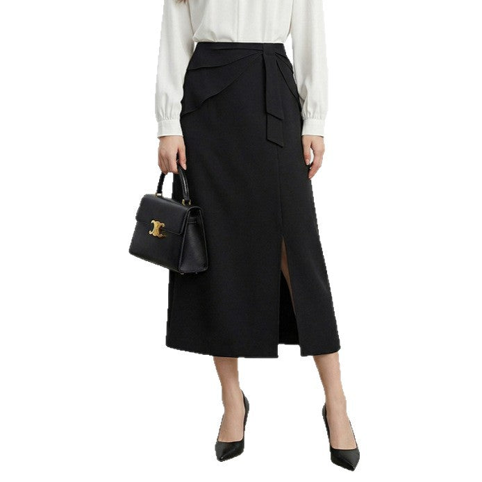 New Stylish Versatile Solid-color Skirt