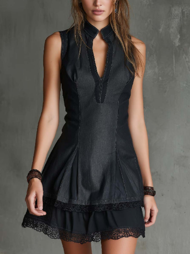 Womens Fashion Thanks To This Figure-flattering Lace Dress