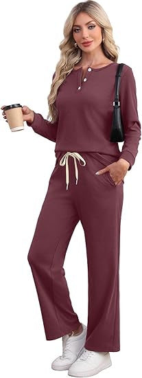 Fashionable Solid Color Versatile Women's Casual Suit