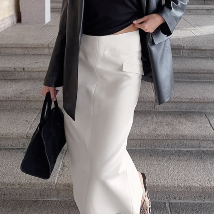 Women's All-Match Casual Long A-Line Skirt