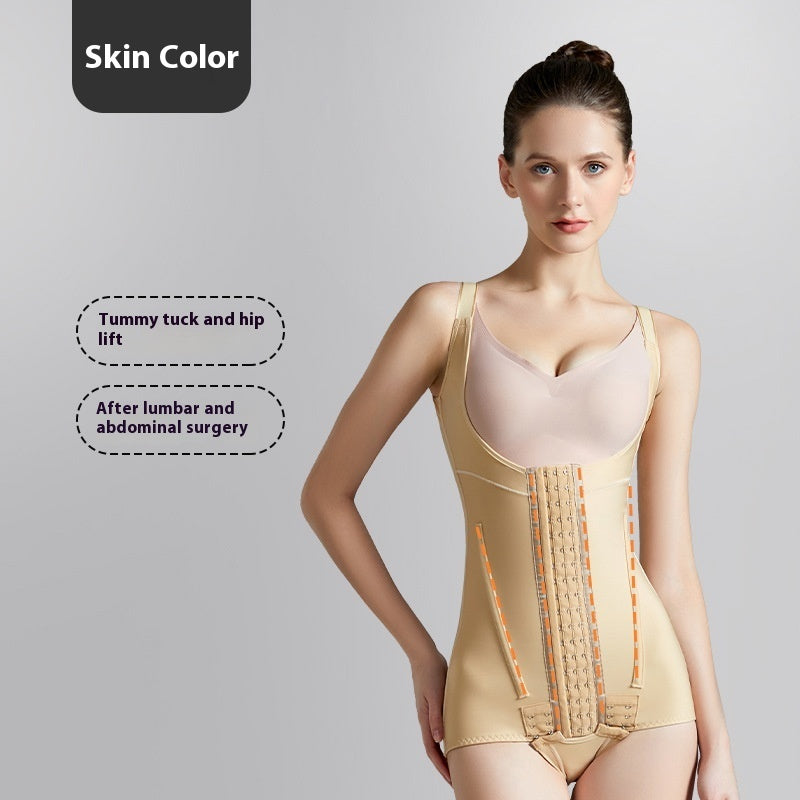 Strong Pressure Corset Female Jumpsuit
