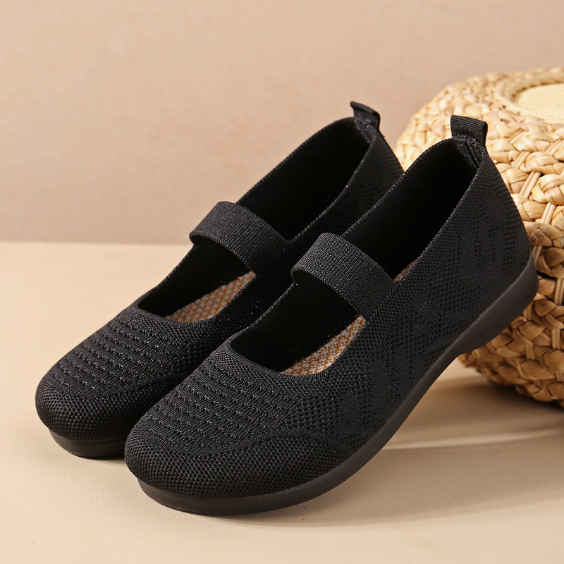 Comfort And Casual Middle-aged And Elderly Shoes For The Old Breathable