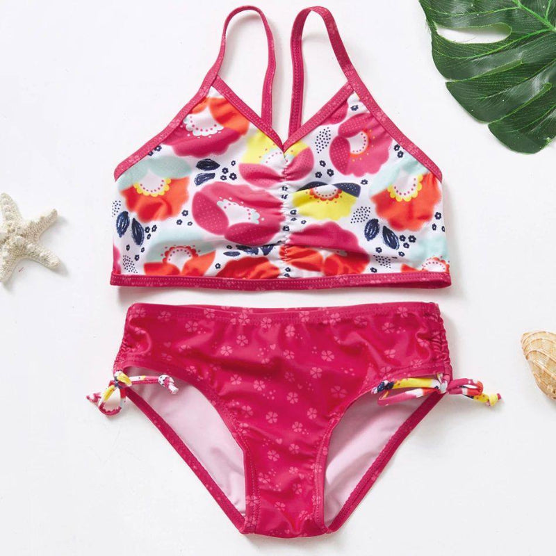 Two-piece Swimsuit Set Specially Designed For Girls And Children