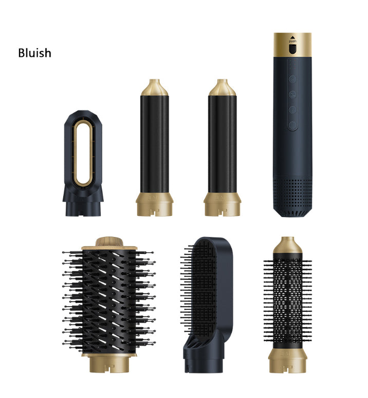Electric Multifunctional For Curling Or Straightening Hairstyle Fluffy Shape Blowing Combs