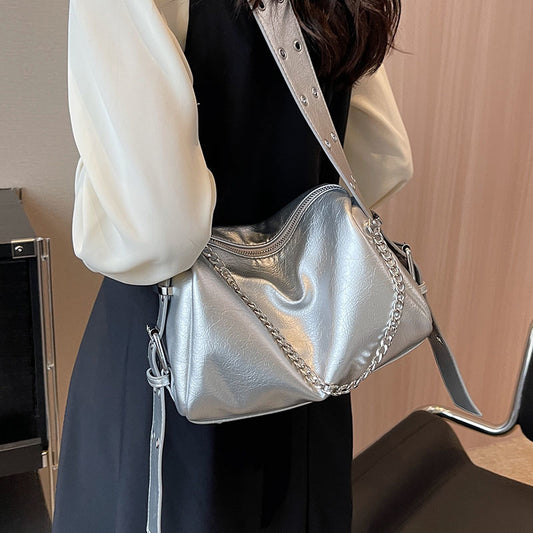 Personlighed Trendy Fashion Skuldertaske Stor Kapacitet Crossbody Taske