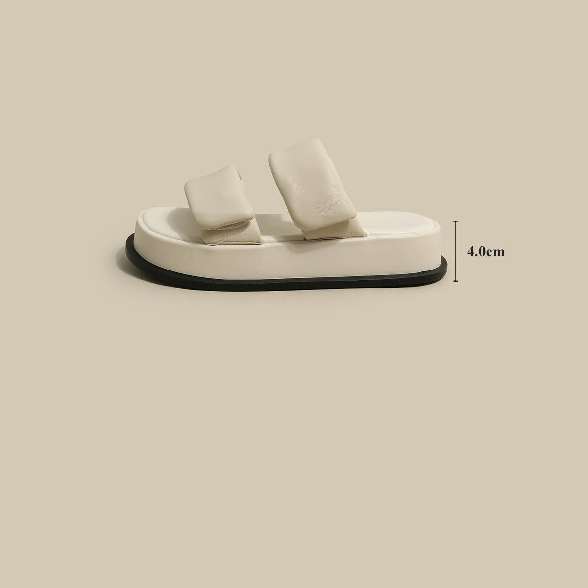 Women's New Thick-soled Velcro Outer Wear Niche Sandals