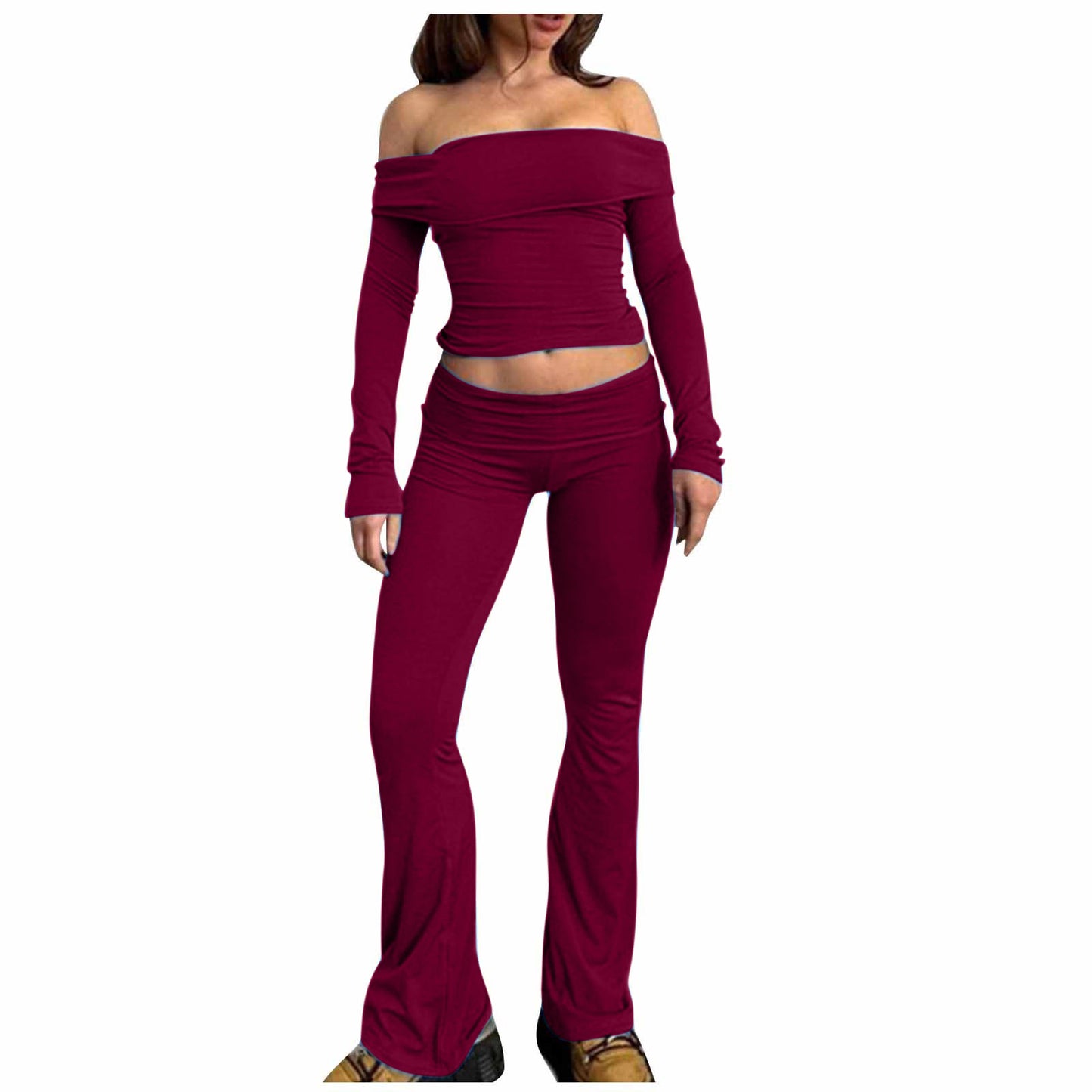 European And American Women's Two-piece Casual Suit