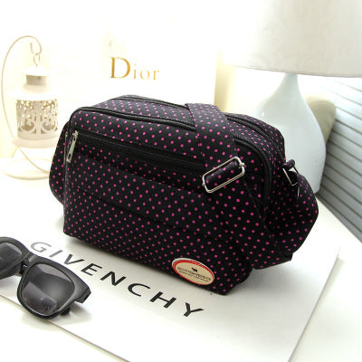 Nylon Cloth Crossbody One Shoulder Bag Casual Mobile Phone Change Women's Bag