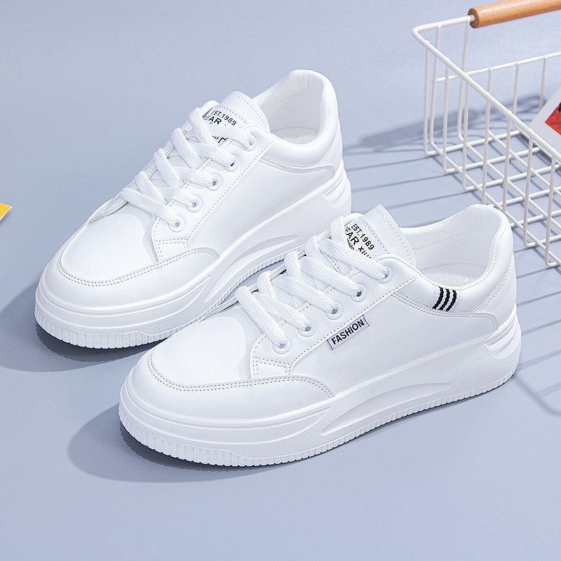 Trendy Thick-soled Casual Shoes Trifle Cake Sports All-match Board Shoes Women